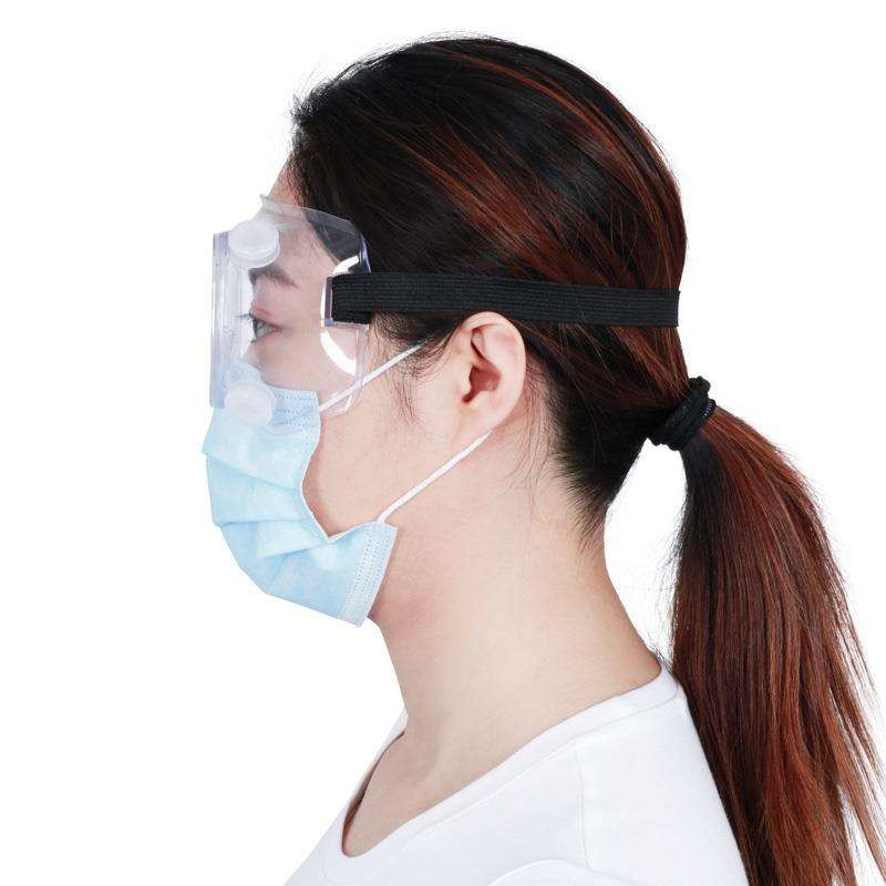 Factory Wholesale Eye Protection Goggles Disposable Safety Goggles Anti Fog Spray Goggles Safety Spectacles