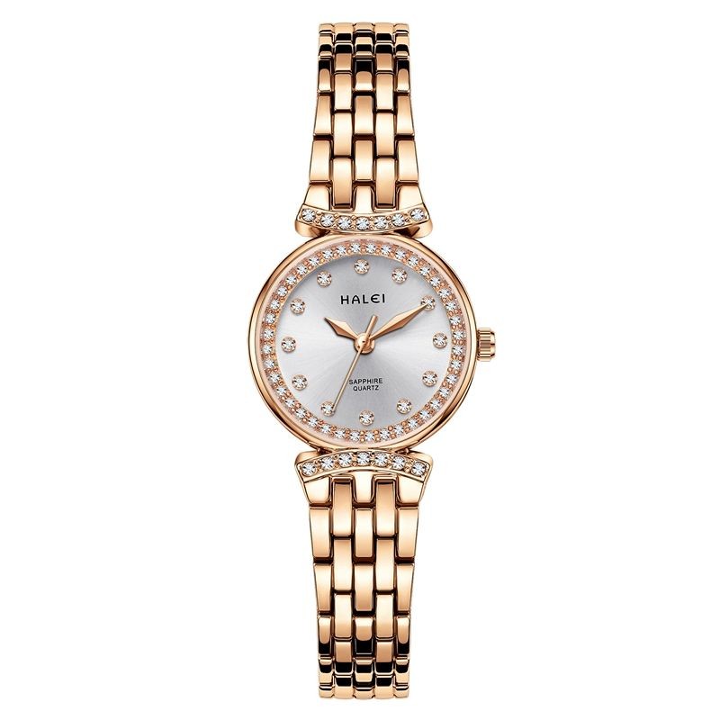 スター舵ハレの人気腕時計は、洗練されたスタイリッシュで贅沢な高級時計防水女性石英時計を作っている